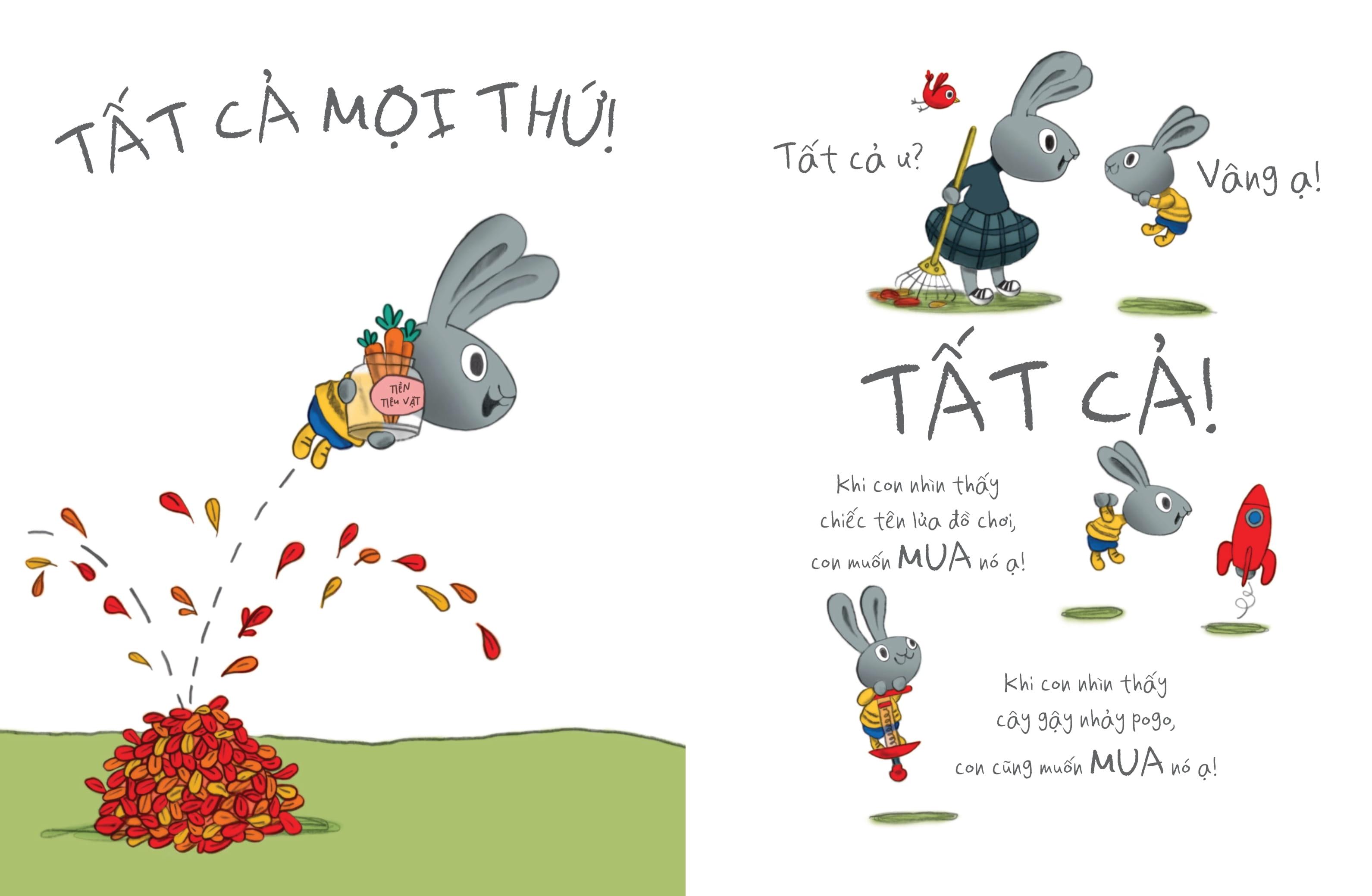 Sách - Thu Chi Vào Ra, Bé Cũng Rành Nha! - Thỏ Con Tiêu Tiền