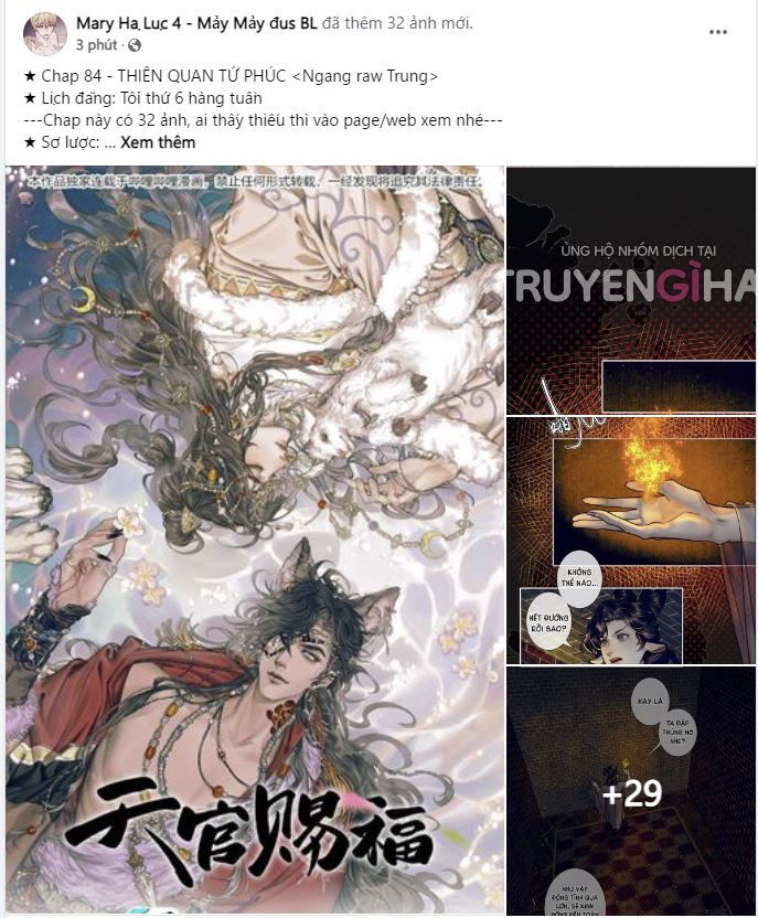 thiên quan tứ phúc - bách vô cấm kỵ chapter 79 1