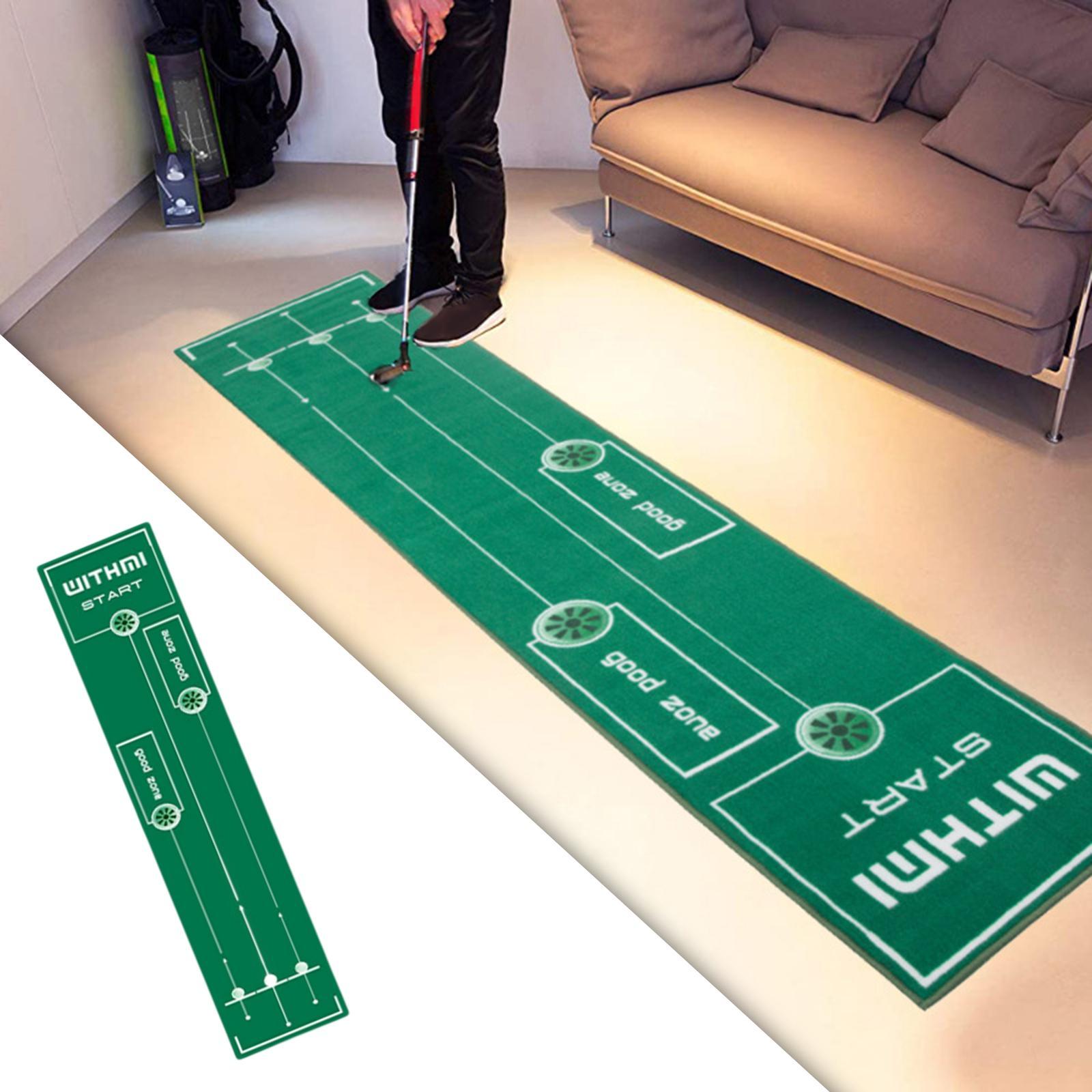 Golf Training Mat, Golf Mat Golf Practice Mat for Indoor/Outdoor 8ft Putting Mat