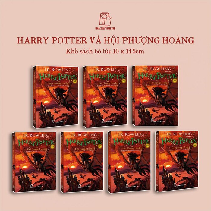 Harry Potter - Boxset 30 Cuốn, Trọn bộ 7 tập - Khổ nhỏ