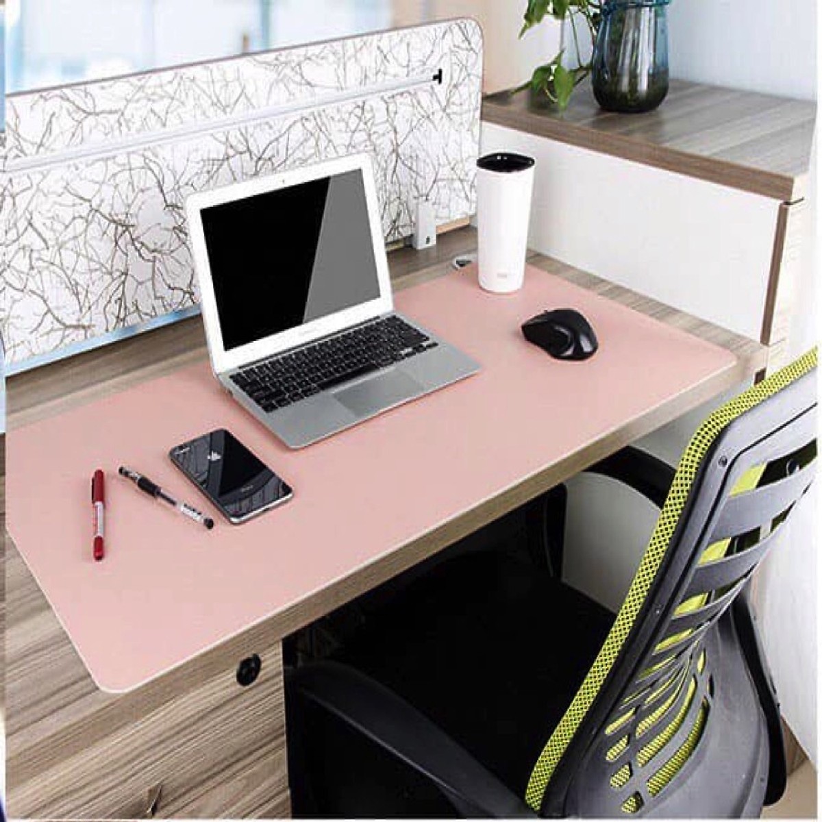 Thảm da trải bàn làm việc 2 mặt cỡ 40 x 80 cm - Hàng nhập khẩu