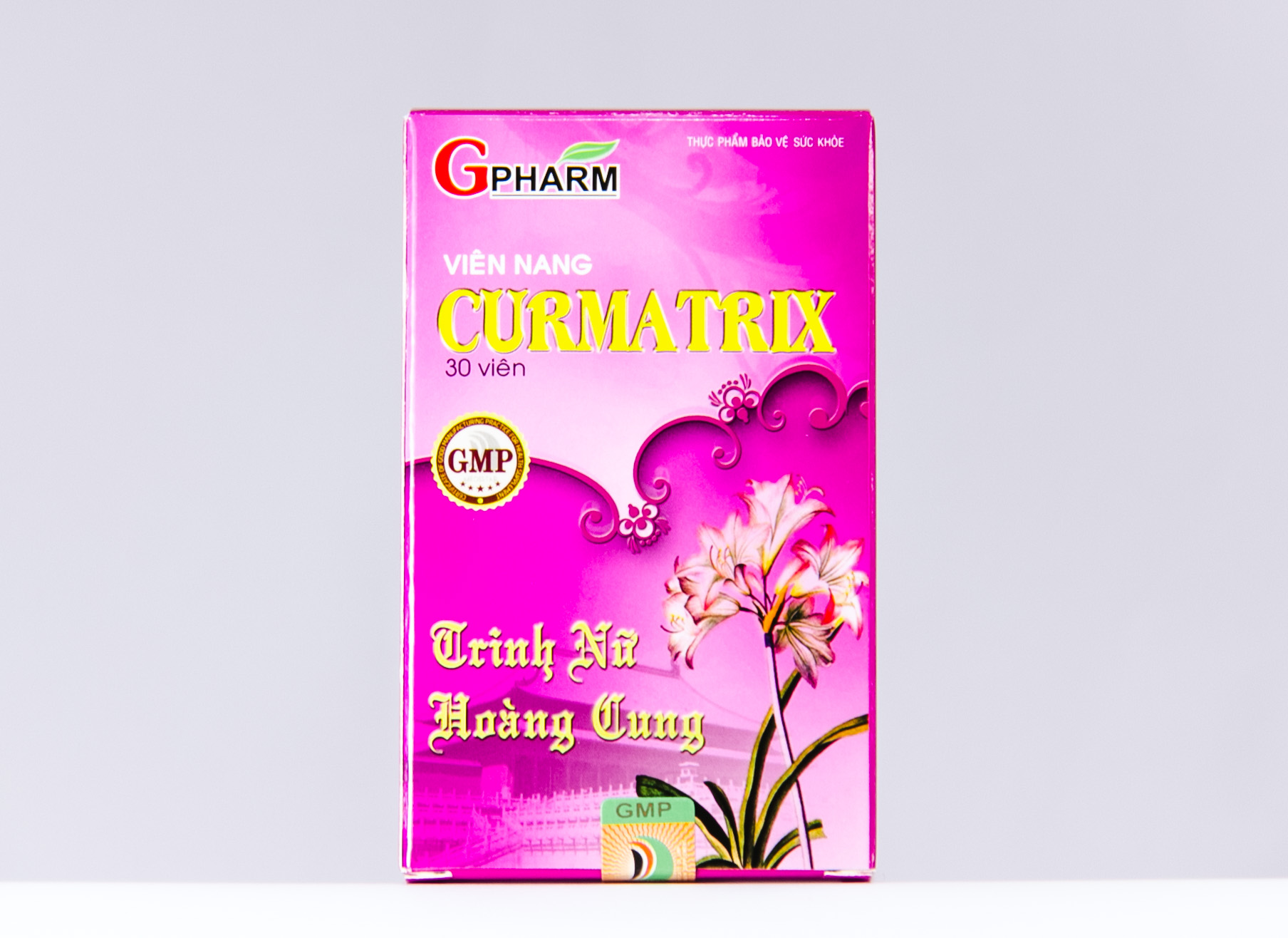 Thực phẩm bảo vệ sức khỏe Viên uống CURMATRIX Hỗ trợ giảm sự phát triển của u xơ, giúp giảm các triệu chứng hạn chế nguy cơ u xơ tử cung