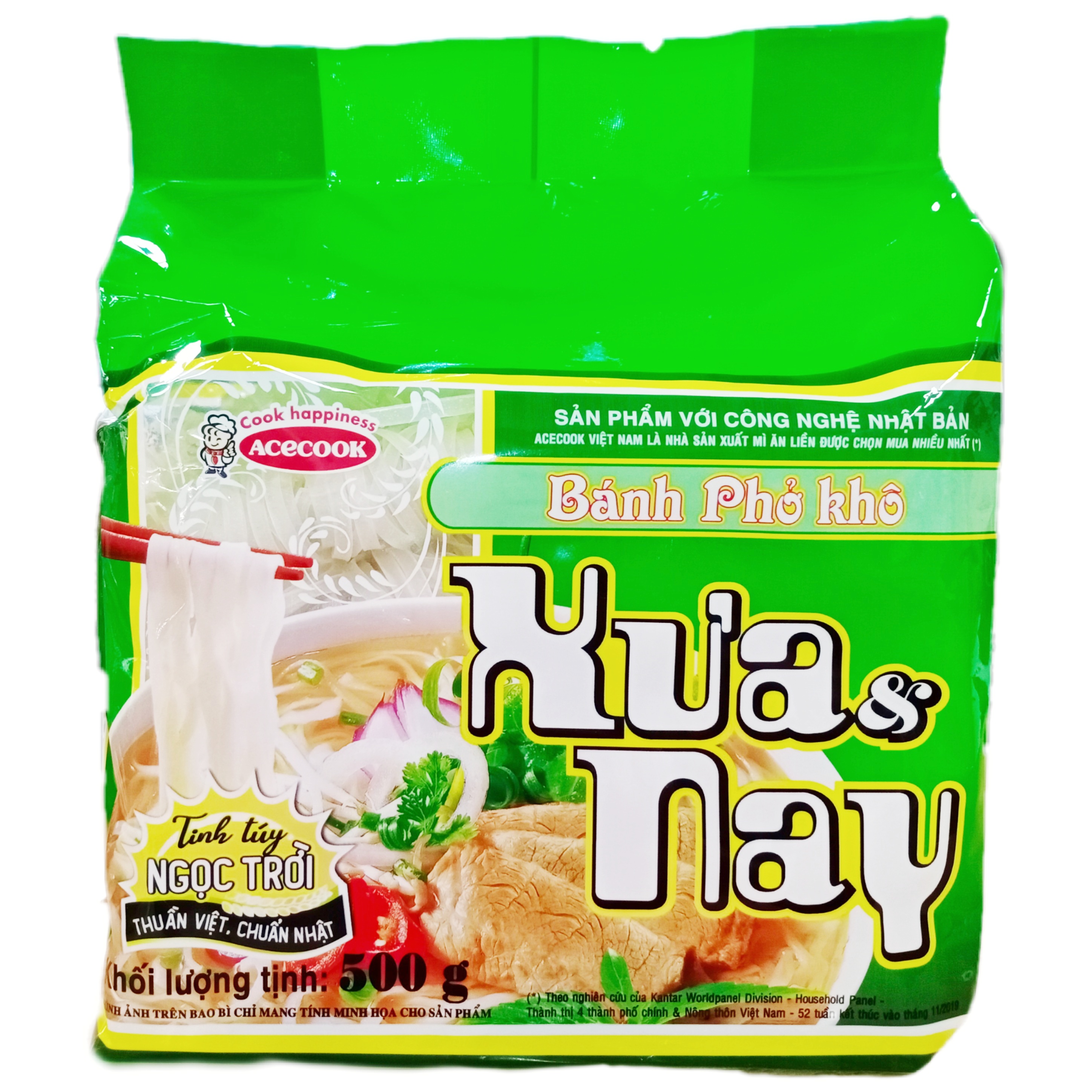 Bánh Phở Khô Xưa Và Nay Acecook (500g)