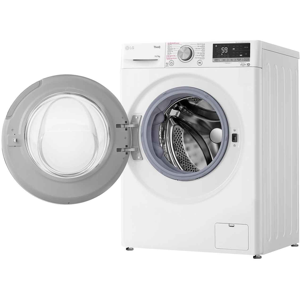 Máy giặt sấy LG Inverter 11/7 kg FV1411D4W - Chỉ giao HCM