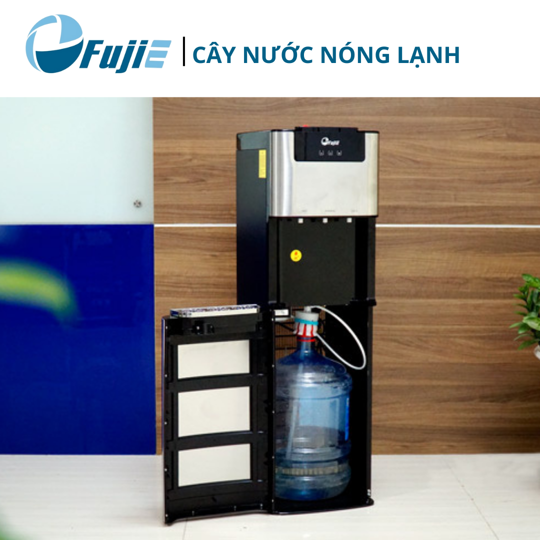 Cây nước nóng lạnh bình âm cao cấp FujiE WD7500C, làm lạnh nhanh bằng Block - Hàng chính hãng