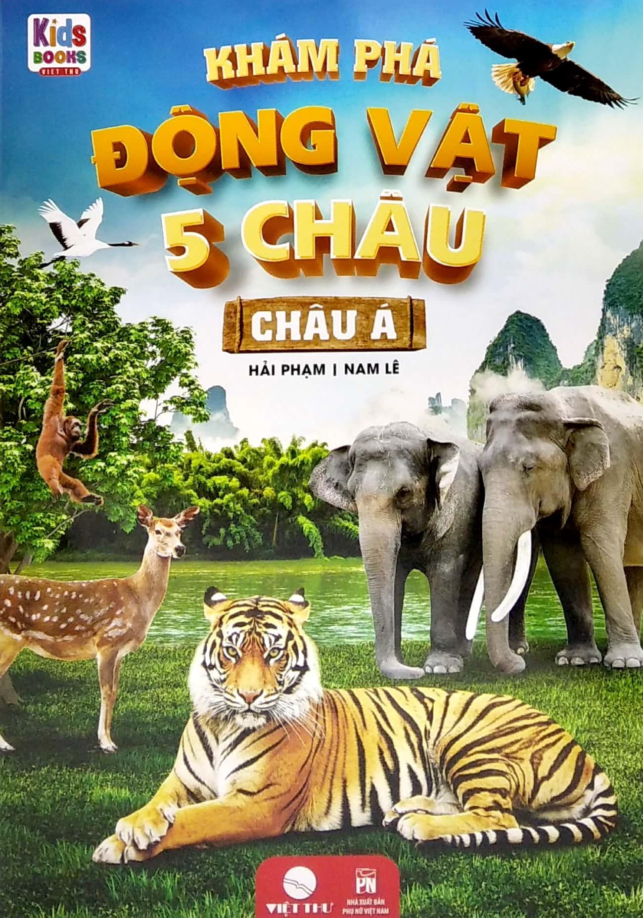 Bộ Sách Khám Phá Động Vật 5 Châu