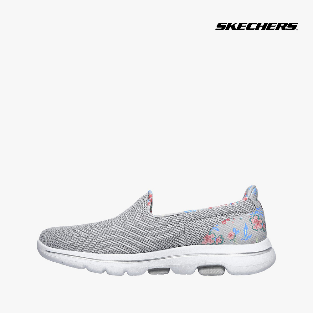 SKECHERS - Giày slip on nữ Go Walk 5 Flowery 124004-GYMT