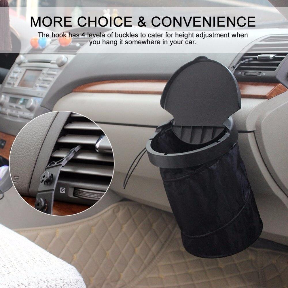 Mini Auto Hộp Đựng Rác Mini Cho Xe Hơi