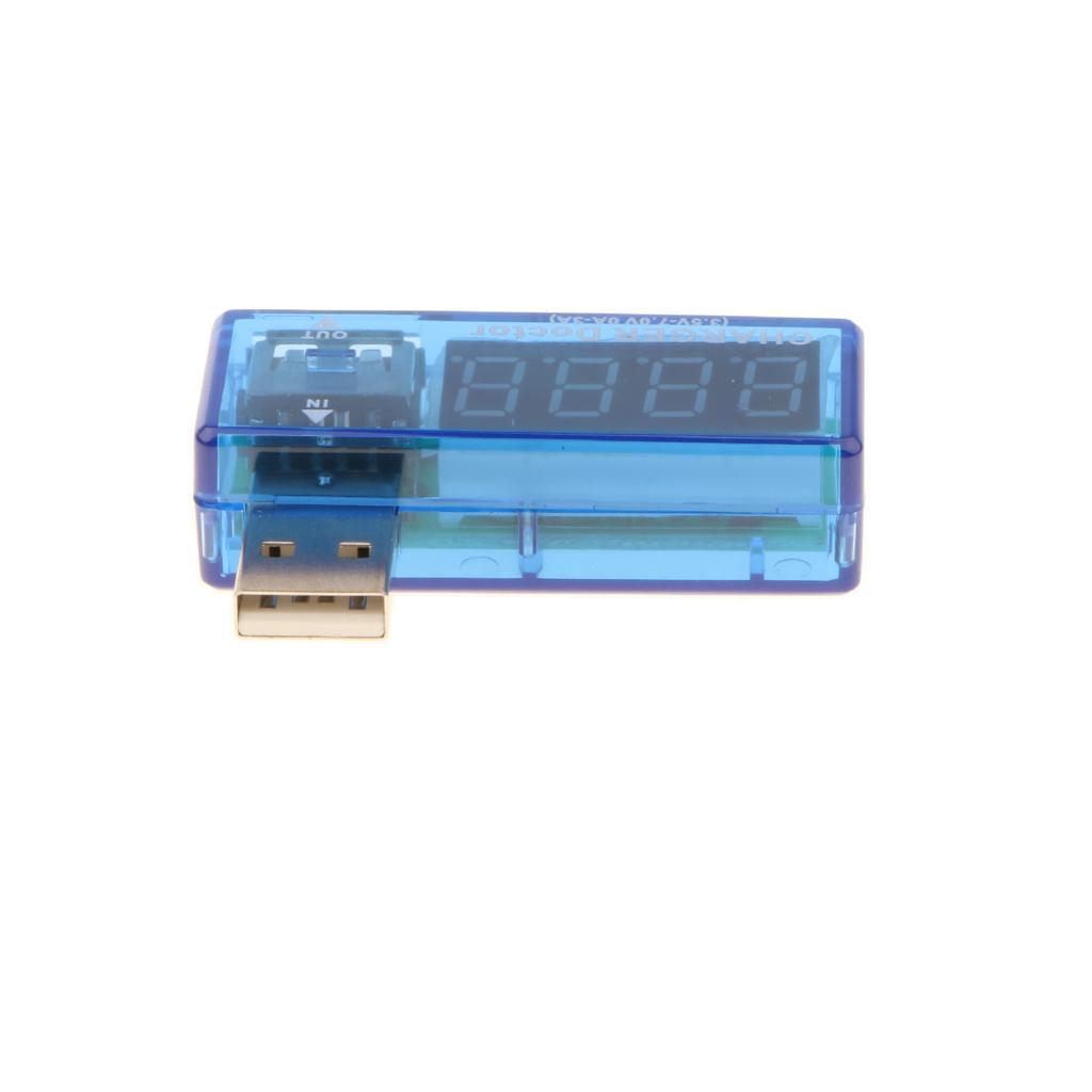 New LED LCD Digital USB Charger Doctor Voltage Current Meter Tester Detector