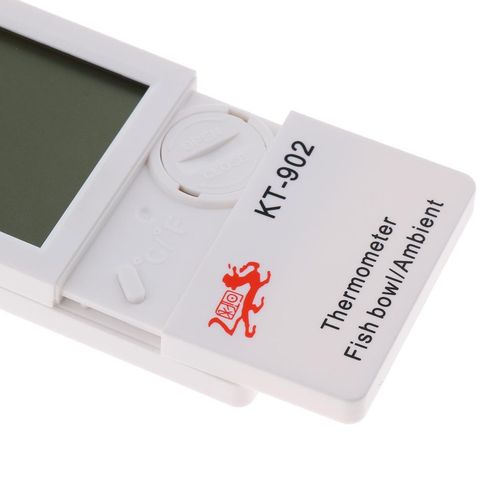 New LCD Digital Fish Reptile Aquarium Tank Water/Indoor Thermometer Temperature