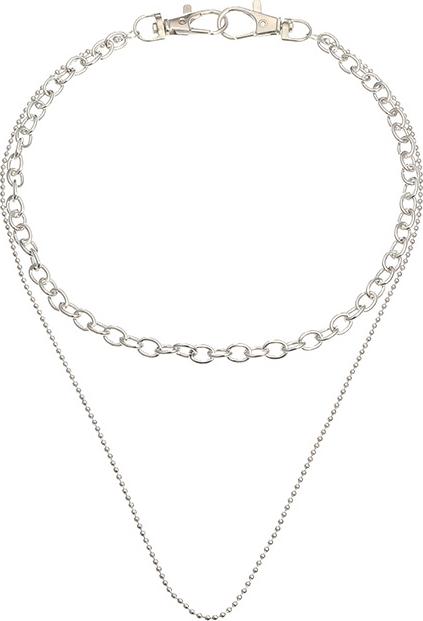 Dây xích đeo quần 2 tầng unisex