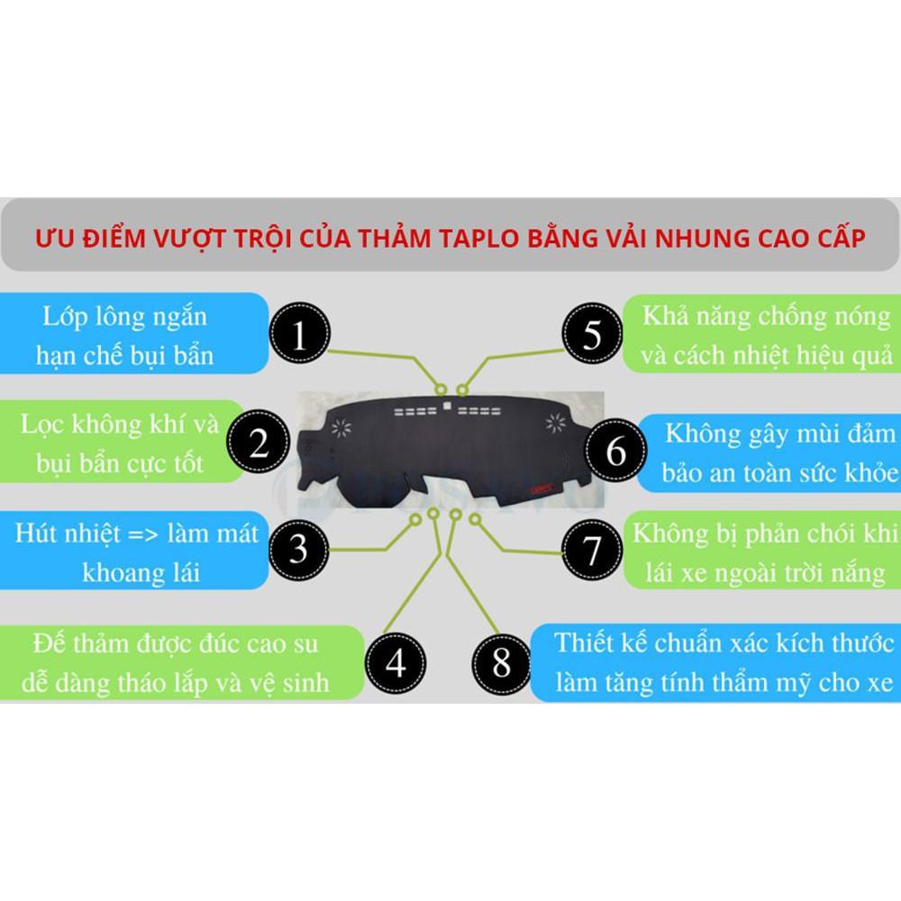 Thảm chống nóng taplo toyota vios 2010 - 2020