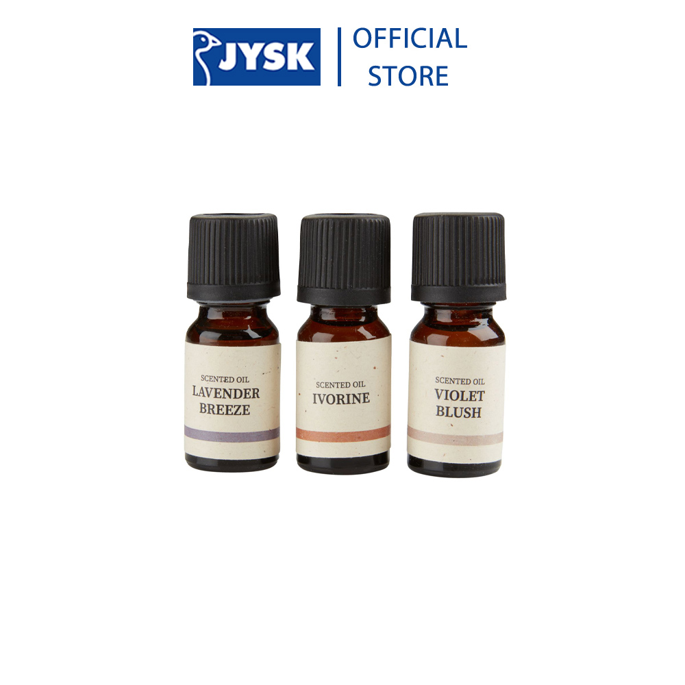 Bộ 3 tinh dầu thơm | JYSK Leon | nhiều mùi | 10ml