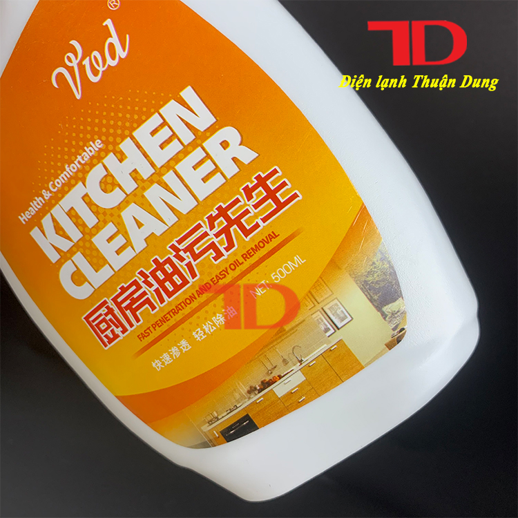 Xịt tẩy rửa nhà bếp, tẩy vết dầu mỡ đa năng