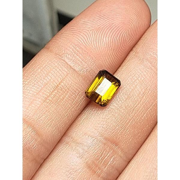 115 (h) Hạt Tourmaline Vàng Trà (THIÊN NHIÊN)