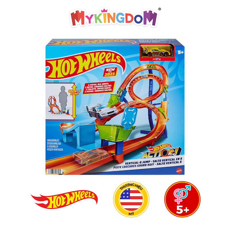 Đồ Chơi HOT WHEELS Vòng Quay Số 8 Vô Cực Hot Wheels HMB15