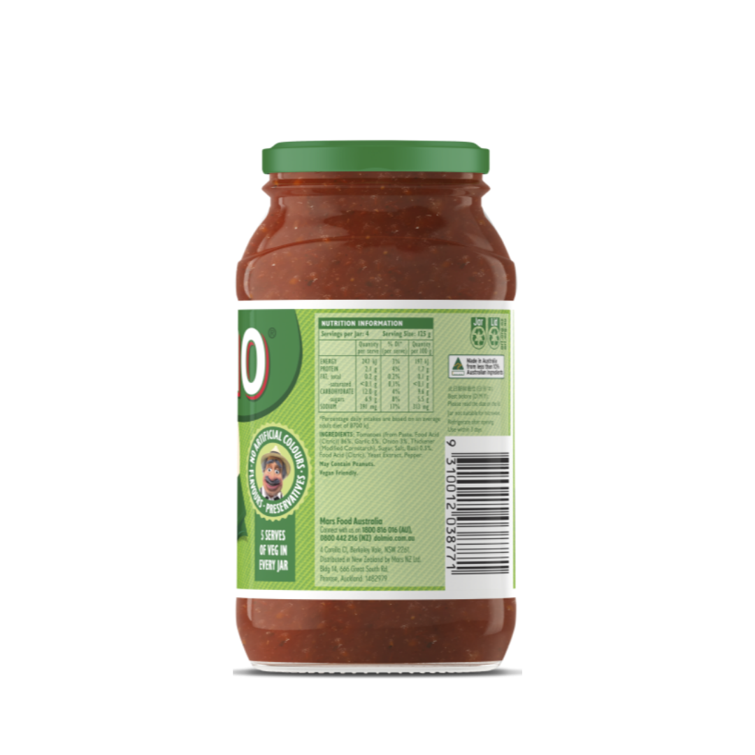 Sốt Mì Ý Bolognese Dolmio 500g (Úc) - Date: 20/03/2023