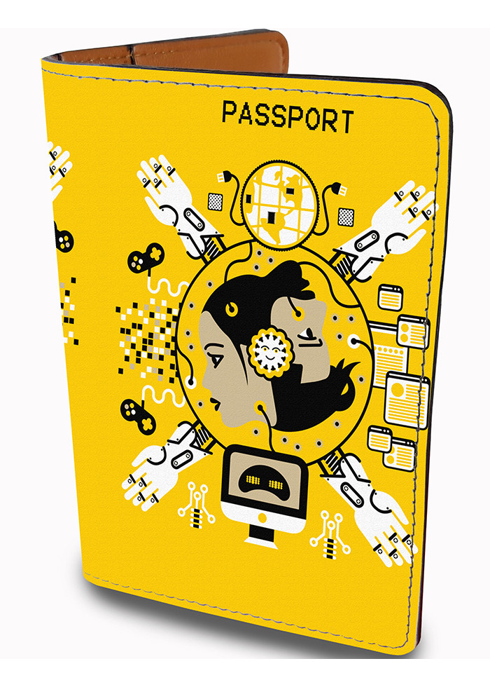 Bao Da Đựng Hộ Chiếu Và Thẻ Cao Cấp - Ví Passport Du Lịch Hoạ Tiết Độc Đáo - Thiết Kế Trẻ Trung - Passport Cover - PPT132