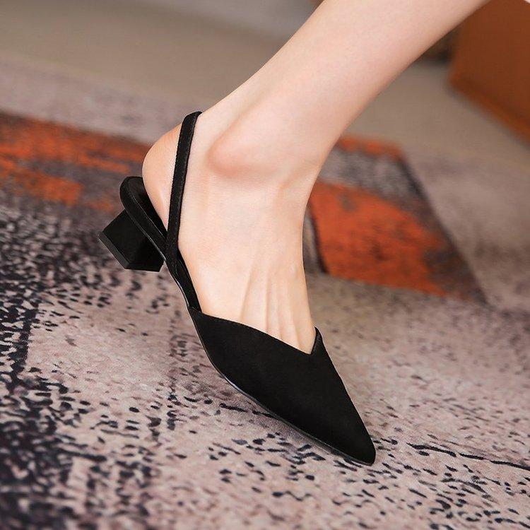 Giày Cao Gót Mũi Nhọn Đế Dày Thời Trang Dành Cho Nữ