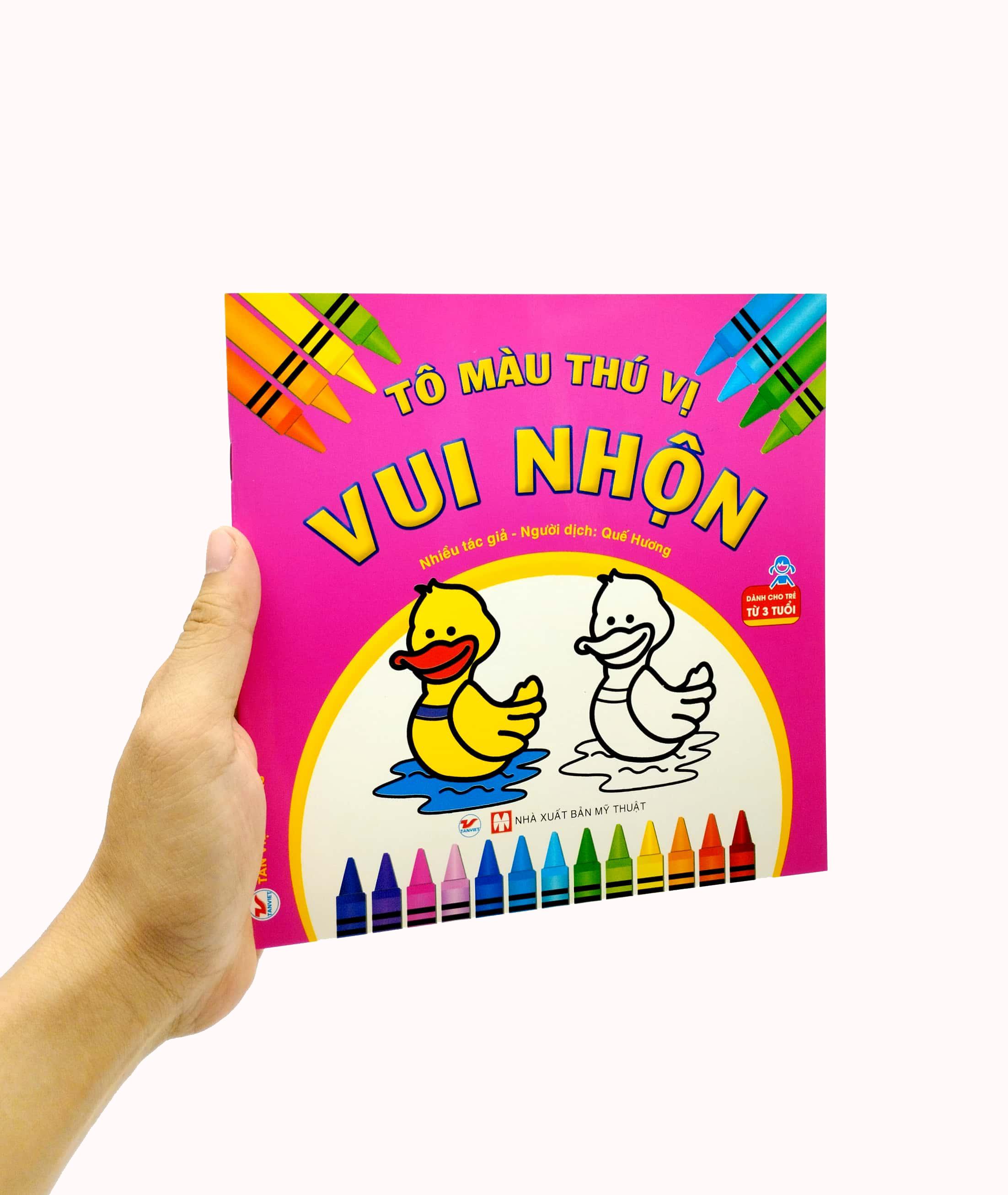 Tô Màu Thú Vị - Vui Nhộn (Dành Cho Trẻ Từ 3 Tuổi)