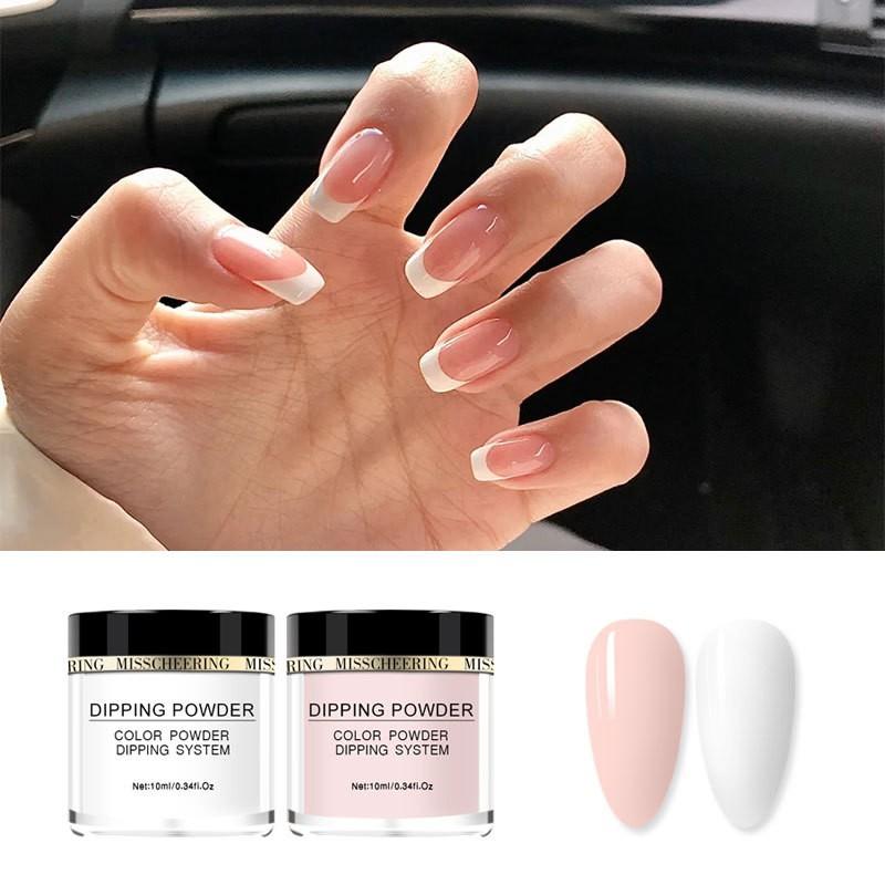 Bộ Bột Nhúng & Chai Base Top Cứng Móng Cho Bột