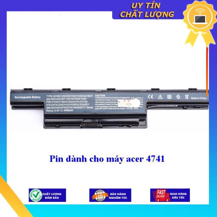 Pin dùng cho máy acer 4741 - Hàng Nhập Khẩu  MIBAT20