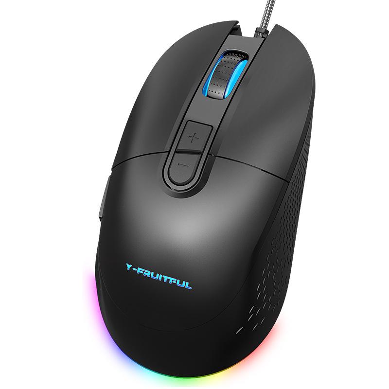 Ưu Đãi Nhất M63 Chuột Chơi Game Có Dây RGB Phát Sáng Bốn Màu Chuột Chơi Game CF LOL Máy Tính Xách Tay Chuột Máy Tính Để Bàn