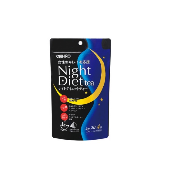 Trà Night Diet Tea Orihiro 24 gói/túi