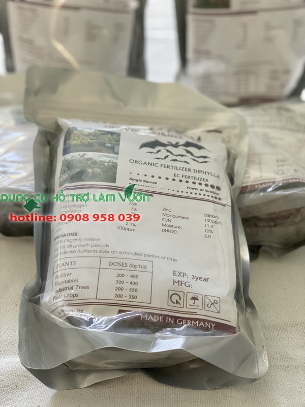 Phân Dơi gói 1kg chuyên dùng cho cây cảnh, rau trái