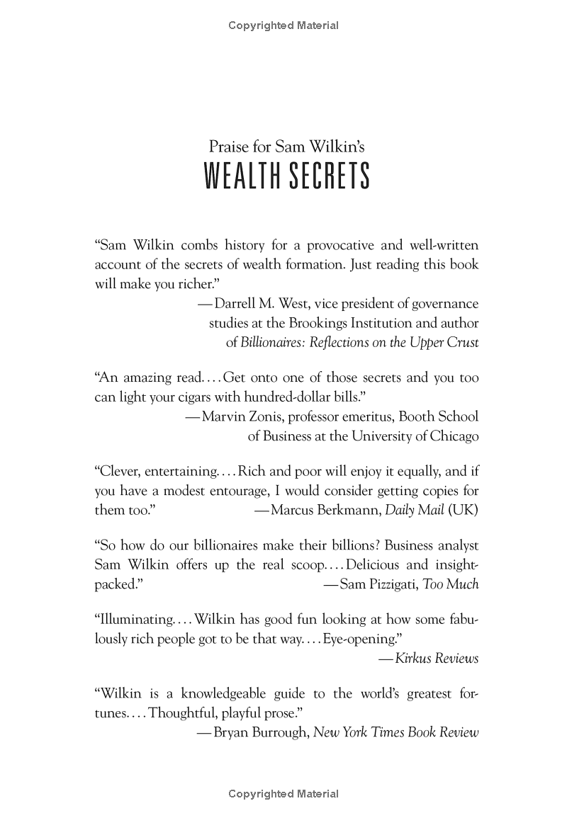 Wealth Secrets