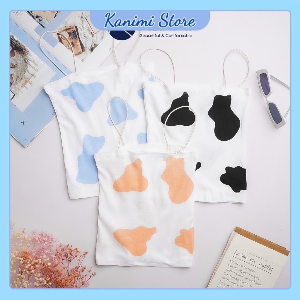 Áo 2 Dây Bò Sữa Kanimi Cực Hot - AN08