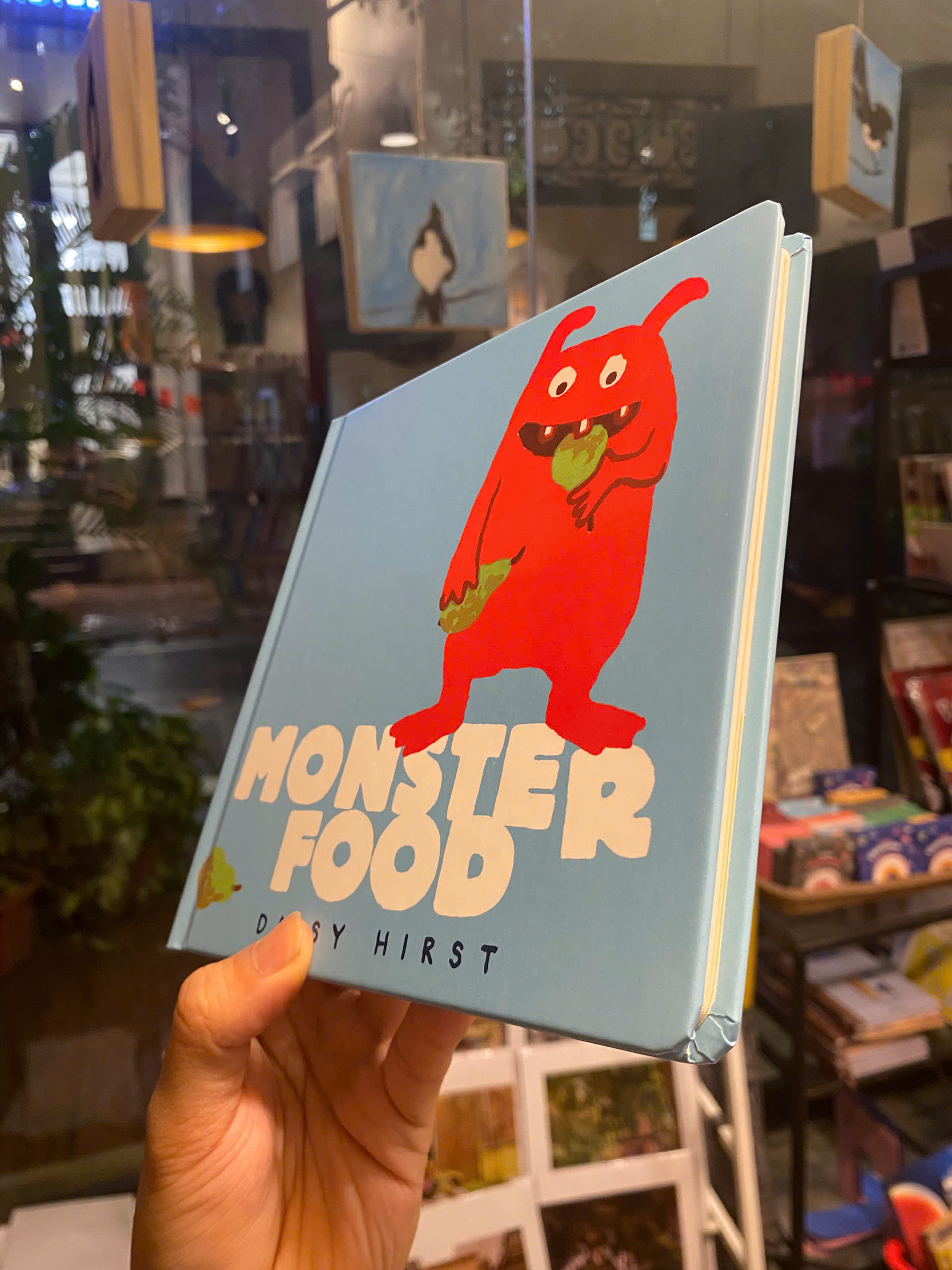 Sách - Monster Food: What Do Monsters Like To Eat by Daisy Hirst | Children's Funny Picture Book