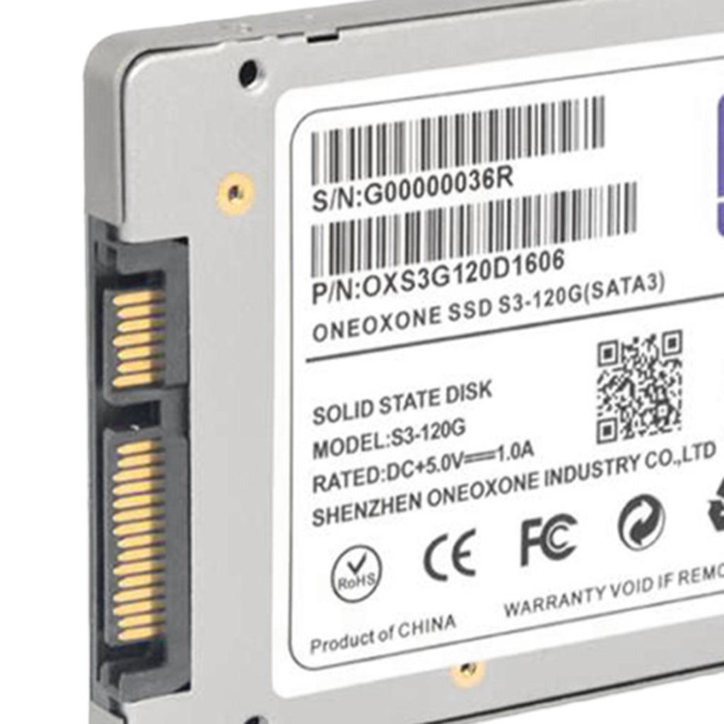 2.5inch SATA3.0 120G SSD Solid State Drive for Computer PC