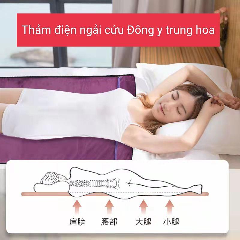 THẢM SƯỞI NGẢI CỨU LOGO BÀN TAY.THẢM NGẢI CỨU ĐÔNG Y TRUNG HOA Giảm đau mỏi lưng, cổ vai gáy