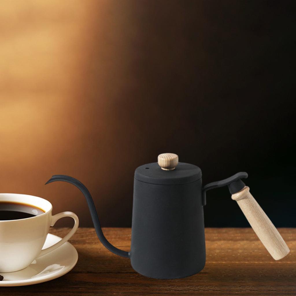 Anti-Rust Tea Kettle Gooseneck Reusable Coffee Pot for Kitchen