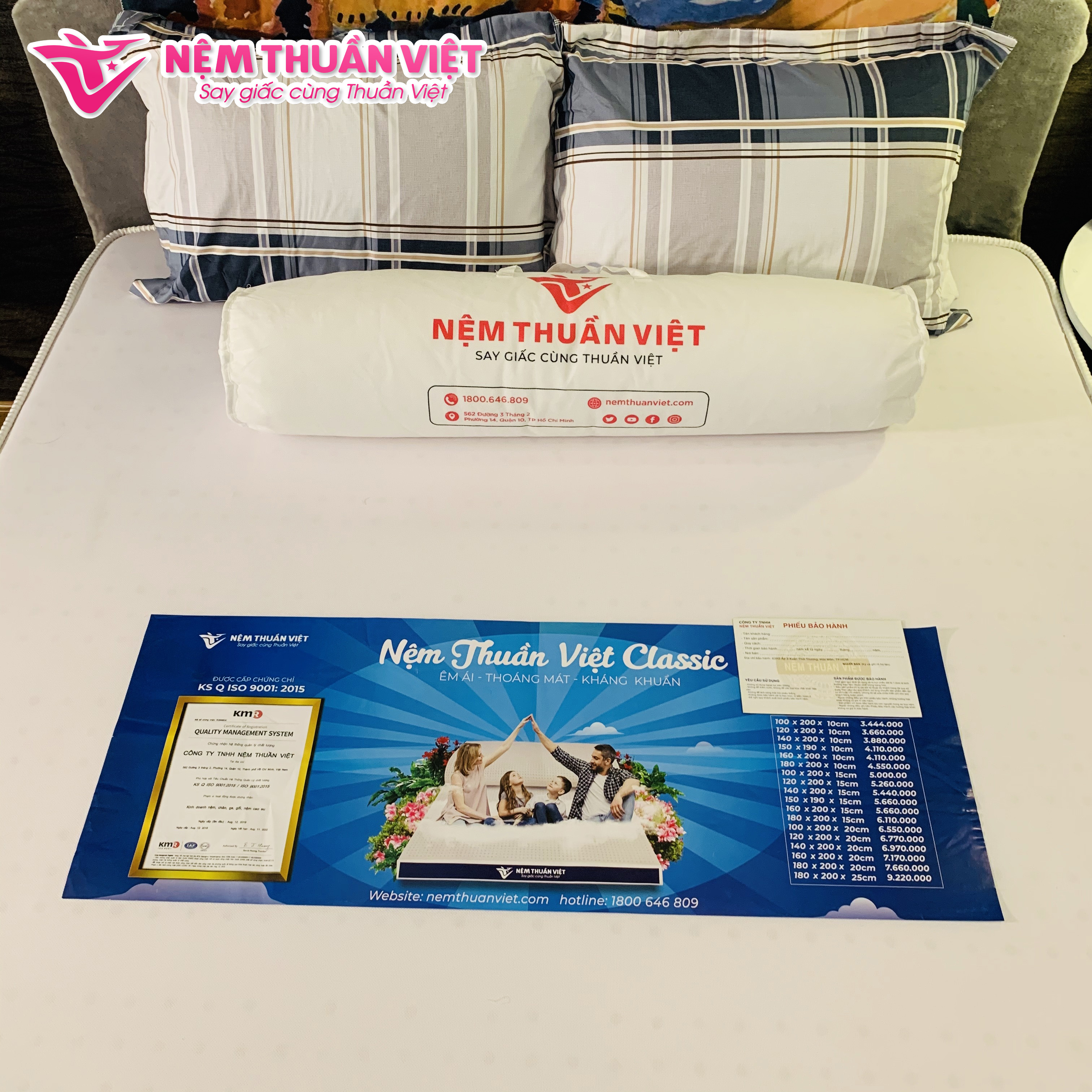 Nệm Foam Thuần Việt Ruby - Nệm Foam Cao Cấp Thế Hệ Mới