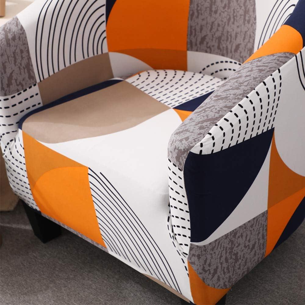 Chuyển Đổi Bọc Ghế Bành In Họa Tiết Hình Học Thư Giãn Câu Lạc Bộ Sofa Bọc Bồn Tắm Ghế Co Giãn Polyester Bọc Ghế