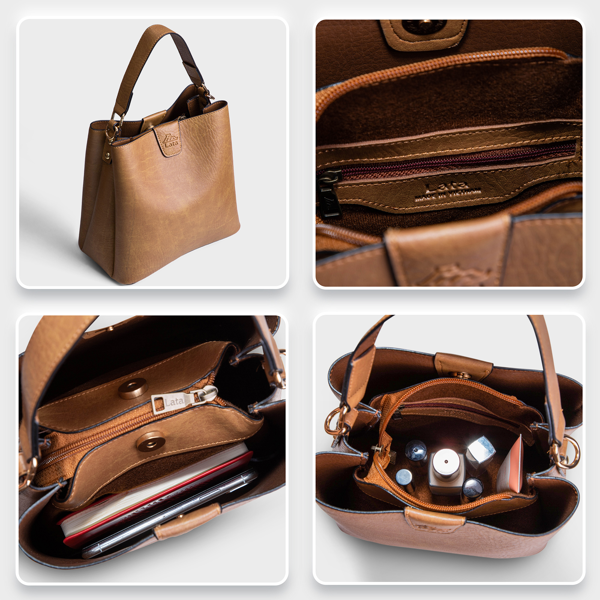 Túi Lata ( Thời trang nữ đi chơi cỡ nhỏ - Túi xách da TX10 )