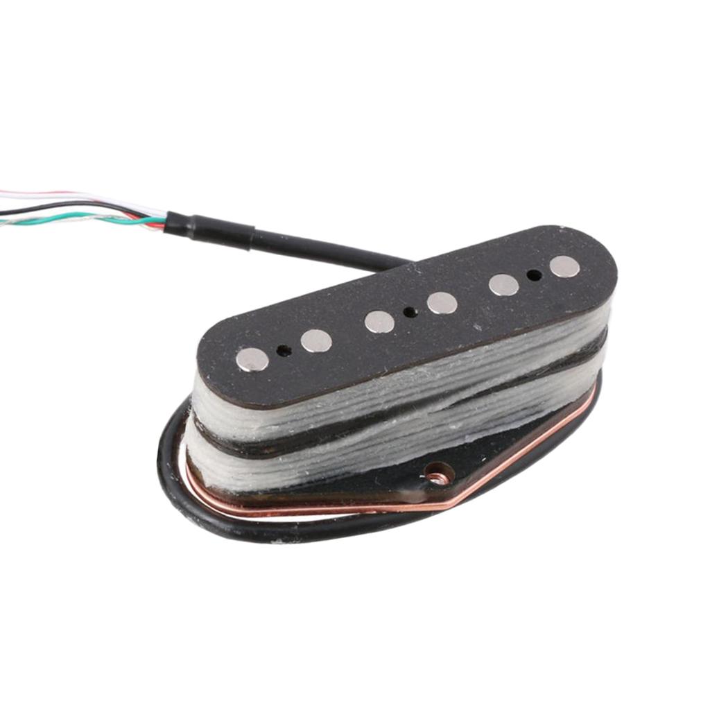 Electric Guitar Humbucker Pickup Bridge Pickups for TL Parts Accs Black