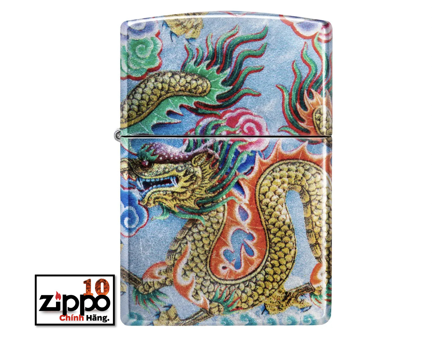 Bật lửa ZIPPO 48575 Dragon Design - Chính hãng 100%