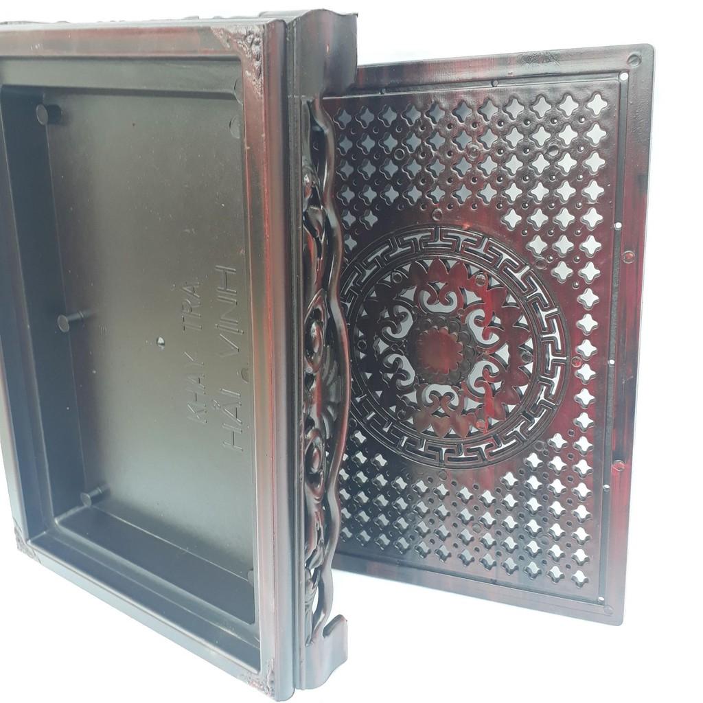 Khay trà giả cổ, hộp, cỡ trung
