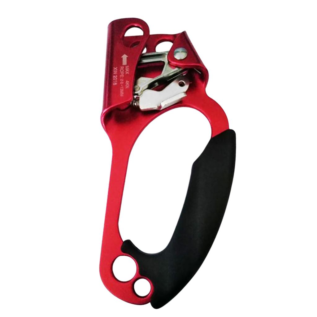 Arborist Tree Rock Climbing Right Hand Ascender Riser Grasp Device for 8mm-13mm Rope