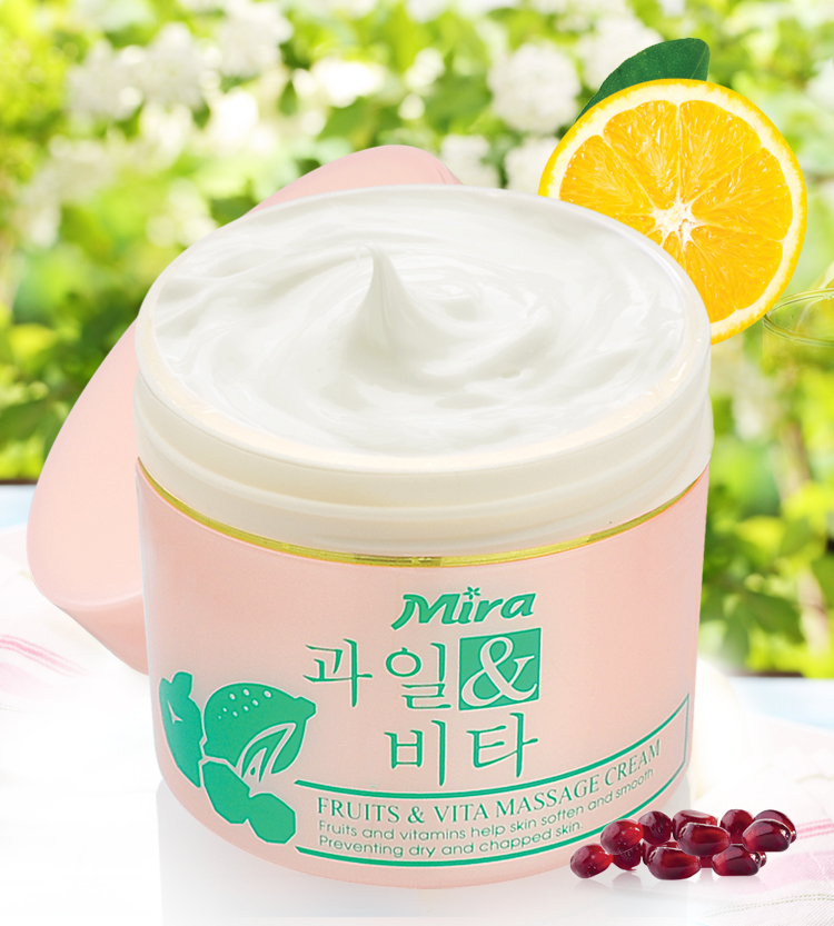 Kem Massage Mira Fruits &amp; Vita Massage Cream (300ml)