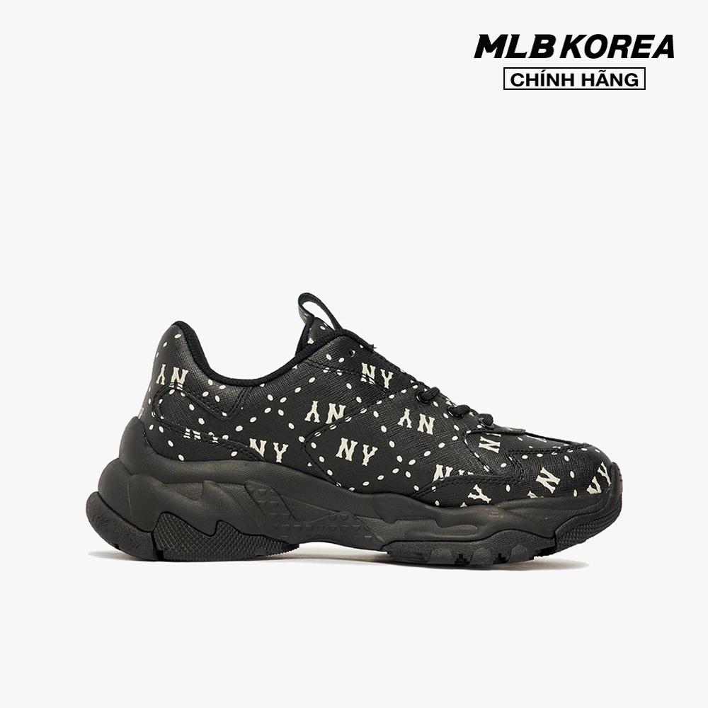 MLB - Giày sneakers unisex cổ thấp Big Ball Chunky Saffiano Diamond Monogram 3ASHMS13N