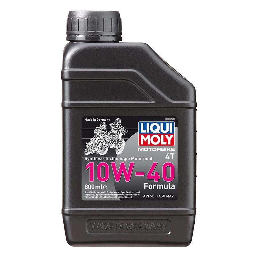 Nhớt Xe Máy 4T Synthetic 10W40 Formula Liqui Moly 3036 (800ml)