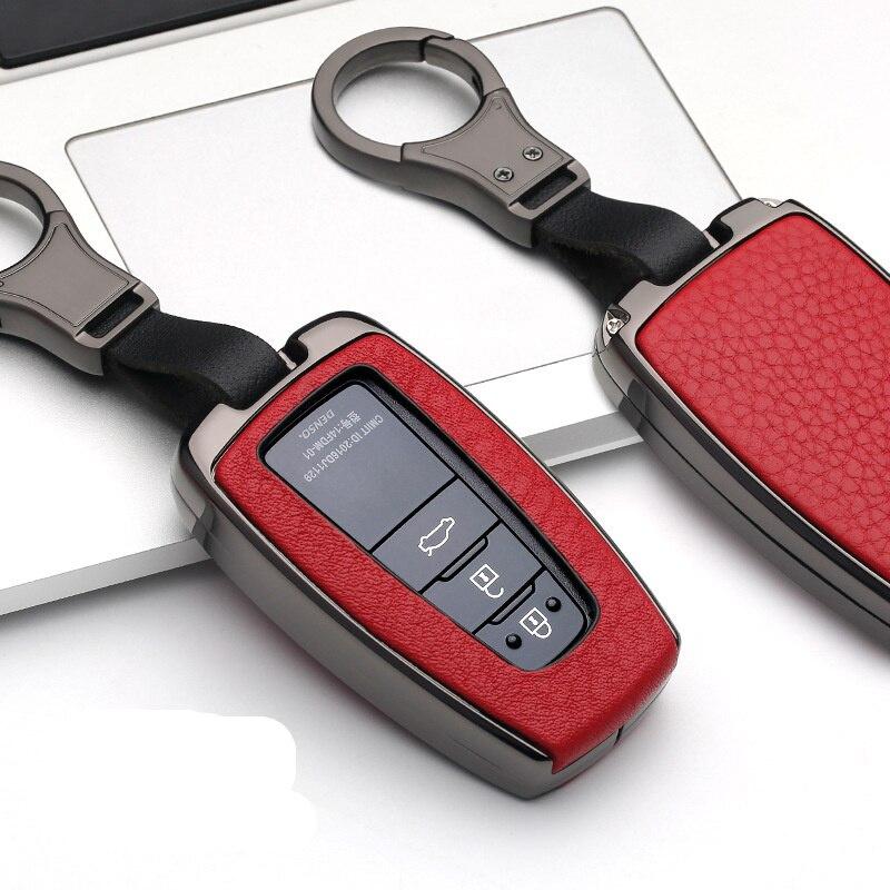 Vỏ Bọc Chìa Khóa Xe Hơi Toyota Chr C-Hr Prado Camry Avalon Prius Corolla Rav4 2 / 3 / 4 Nút Avanza Vios 2020 Estima Sienta Inno Alphavard 2020