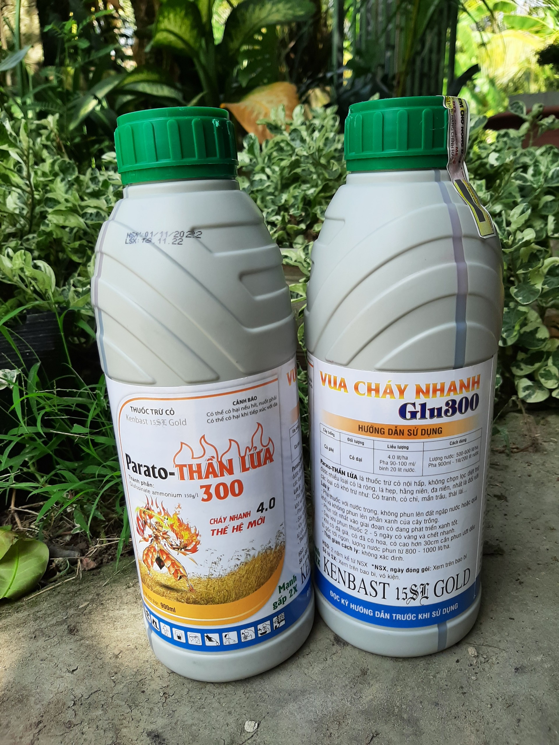 Thuốc trừ cỏ lưu dẫn (khai hoang) Parato THẦN LỬA 300 chai 900ml - Công ty BMC