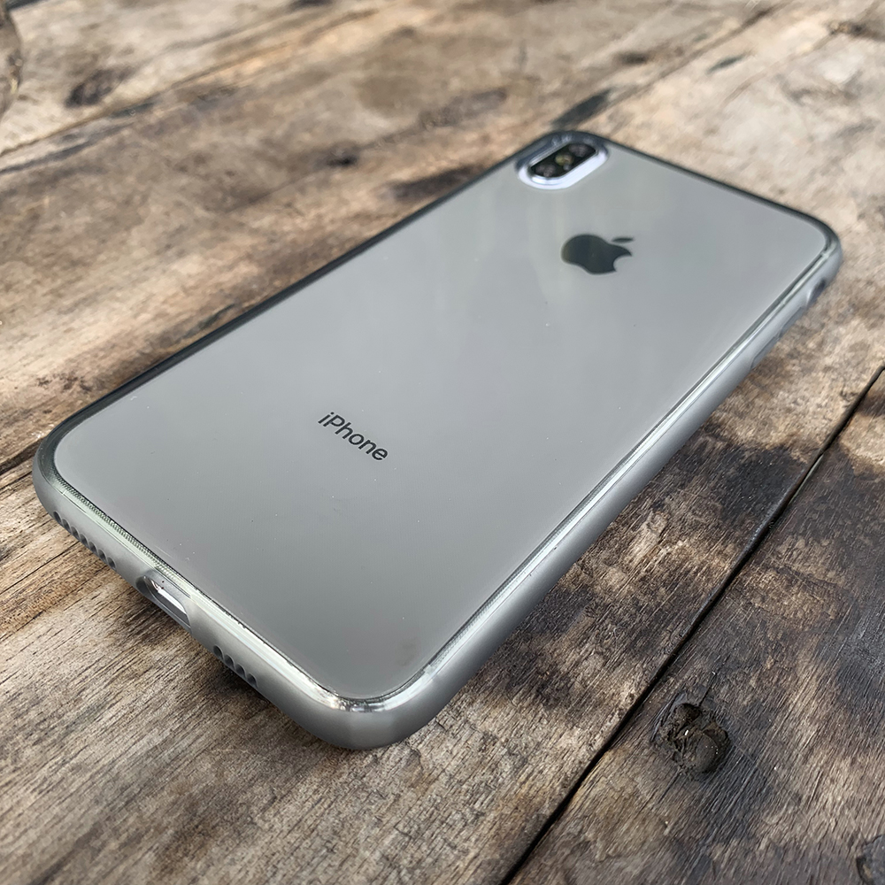 Ốp lưng dẻo cao cấp dành cho iPhone X / iPhone XS - Màu đen mờ
