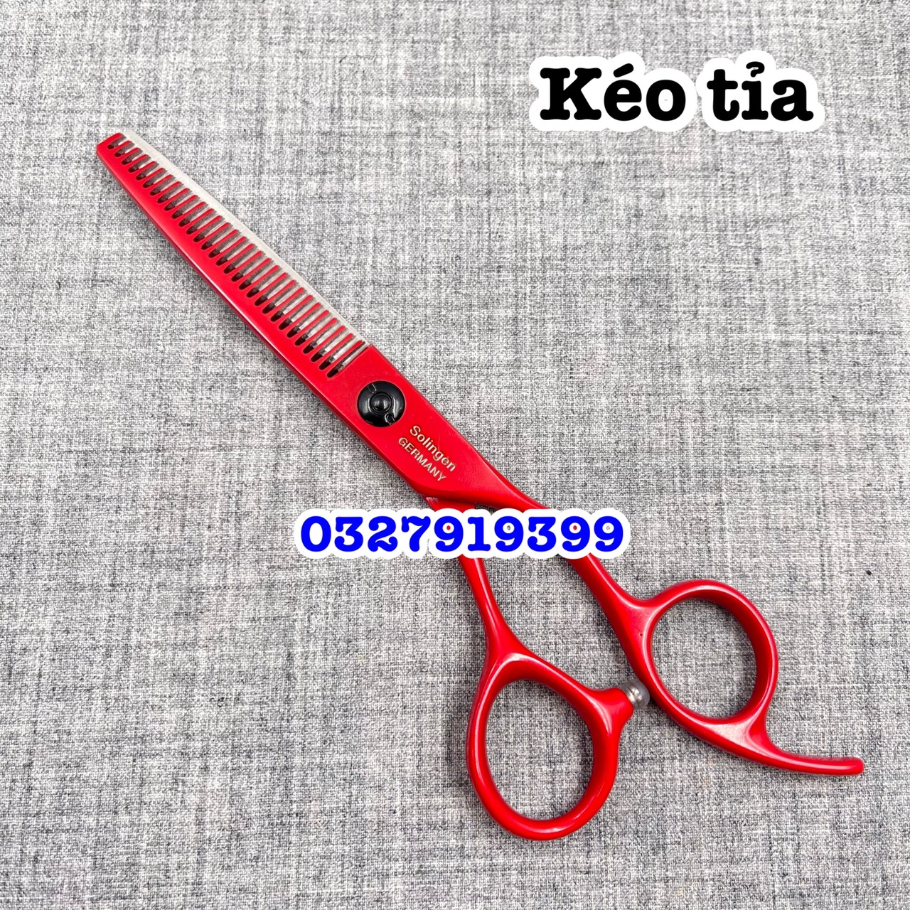 Kéo cắt tóc cao cấp WAHL 6in ( WAHL đỏ )