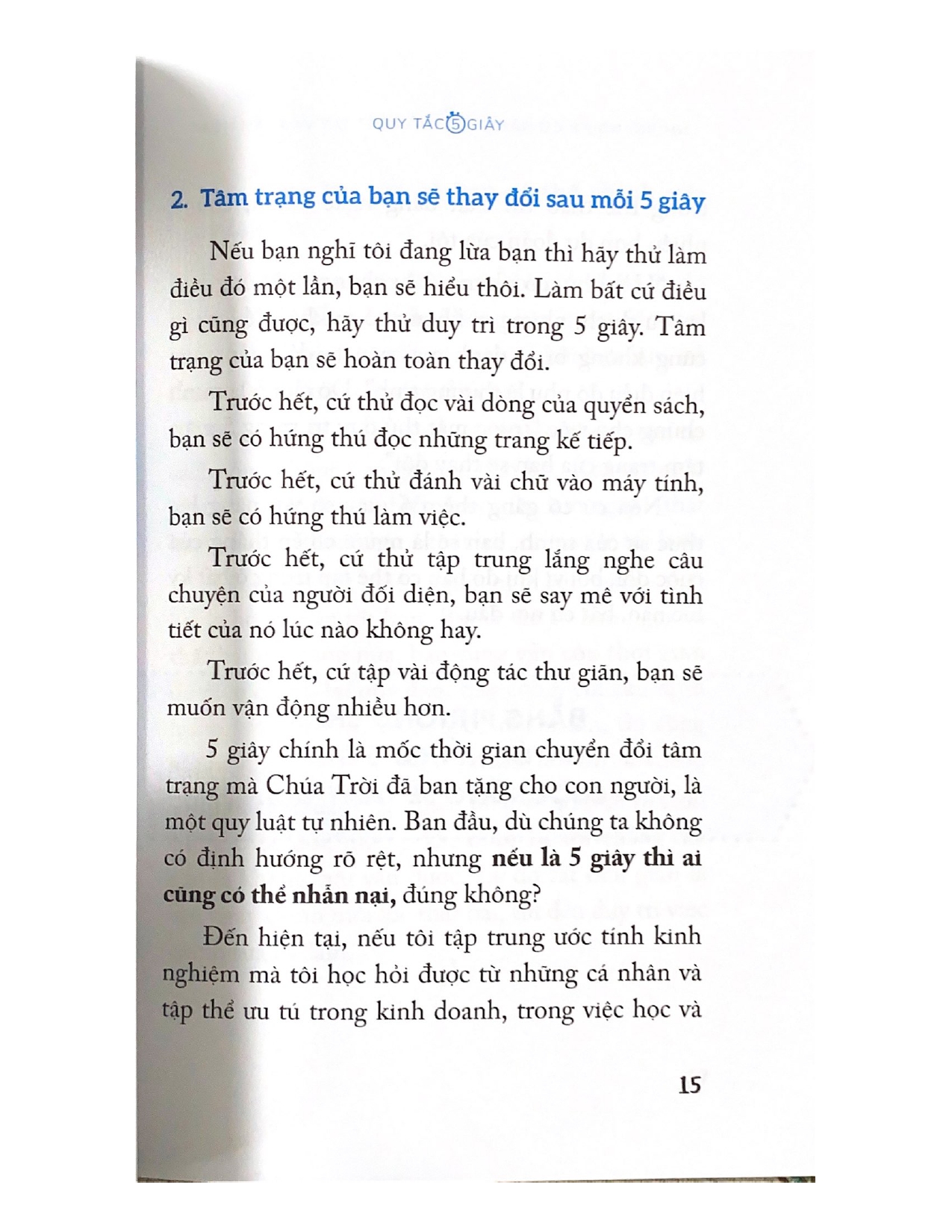 Sách Quy Tắc 5 Giây (Tái Bản)